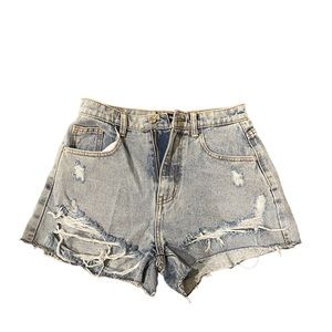 Prettylittlething Destroyed Denim shorts! Never Worn